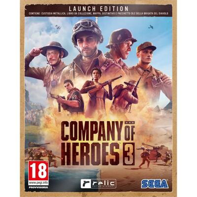 Sega Company Of Heroes 3 Edizione di Lancio - Gioco di Strategia Sega Company Of Heroes 3 Edizione di Lancio - Gioco di Strategia
