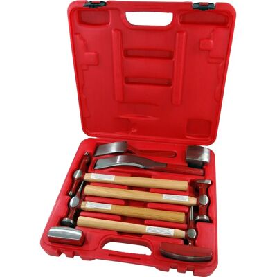 Neilsen CT2097 - Auto Body Panel Beating Repair Tool Hammer Kit 9pc Neilsen CT2097 - Auto Body Panel Beating Repair Tool Hammer Kit 9pc