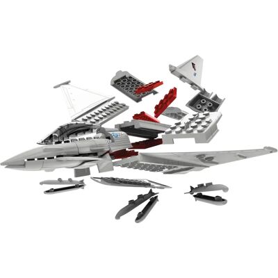 Airfix Eurofighter Typhoon Fixed-wing Aircraft Model Assembly Kit - Airplane Model Airfix Eurofighter Typhoon Fixed-wing Aircraft Model Assembly Kit - Airplane Model
