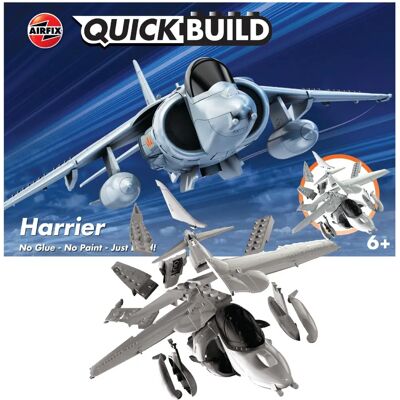 Sada modelů letadla Harrier od Airfix - Rychlá Stavba - 27 Dílů Sada modelů letadla Harrier od Airfix - Rychlá Stavba - 27 Dílů