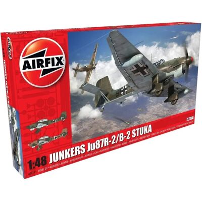 Maquette Airfix Junkers Ju-87B/R-2 'Stuka' - Échelle 1:48 Maquette Airfix Junkers Ju-87B/R-2 'Stuka' - Échelle 1:48