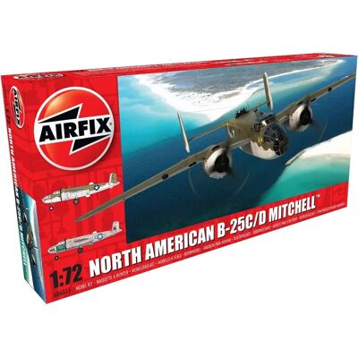 Airfix B25C/D Mitchell Model - WWII Vliegtuigkit Airfix B25C/D Mitchell Model - WWII Vliegtuigkit
