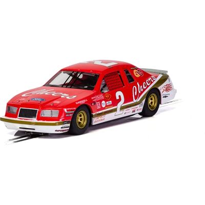 Scalextric - Ford Thunderbird 'Cheers' #2 1:32 C4067 - Red - Slot Car Scalextric - Ford Thunderbird 'Cheers' #2 1:32 C4067 - Red - Slot Car