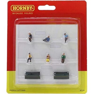 Hornby R7119 Persone Sedute - Figurine Hornby R7119 Persone Sedute - Figurine