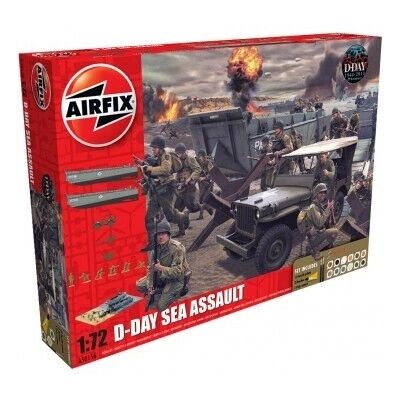 Zestaw Desantu Morskiego D-Day od Airfix - Model Wojskowy Zestaw Desantu Morskiego D-Day od Airfix - Model Wojskowy