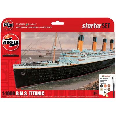 Airfix Titanic Bouwpakket - Schaal 1:1000 - Voor beginners Airfix Titanic Bouwpakket - Schaal 1:1000 - Voor beginners