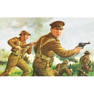 Figurines Airfix Infanterie britannique WWII 1/72 Figurines Airfix Infanterie britannique WWII 1/72