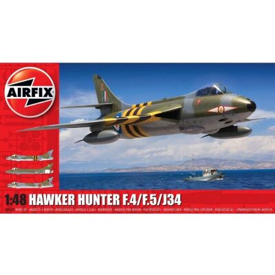 Airfix Hunter F.4 schaalmodel - 1:48 - Vliegtuig Airfix Hunter F.4 schaalmodel - 1:48 - Vliegtuig