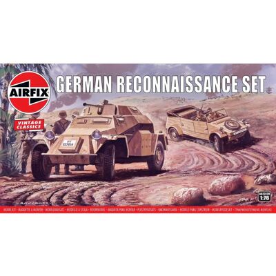 Kit Maquette Airfix A02312V - Reconnaissance Militaire - 1:76 - Publicité Kit Maquette Airfix A02312V - Reconnaissance Militaire - 1:76 - Publicité