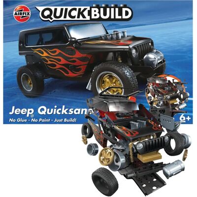 Airfix Jeep Quicksand Konzept Modellbausatz - Blau Airfix Jeep Quicksand Konzept Modellbausatz - Blau