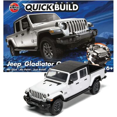 Kit de modèle Jeep Gladiator Overland Bleu - Construction rapide Kit de modèle Jeep Gladiator Overland Bleu - Construction rapide