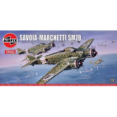Airfix SM79 Modelbouw - 1:72 - Vastvleugel Vliegtuig Airfix SM79 Modelbouw - 1:72 - Vastvleugel Vliegtuig