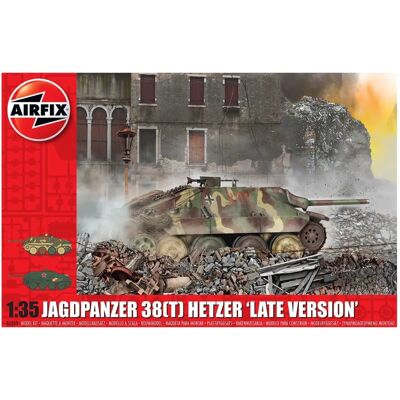 Airfix A1353 Panzer Modellbausatz - 1:35 Skala - Späte Version Hetzer Airfix A1353 Panzer Modellbausatz - 1:35 Skala - Späte Version Hetzer