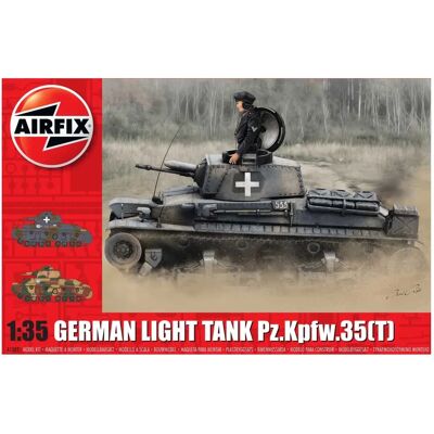 Airfix Pz.Kpfw. 35(t) German Light Tank Model - 1:35 Airfix Pz.Kpfw. 35(t) German Light Tank Model - 1:35