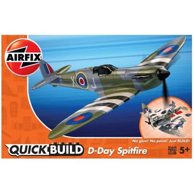 Airfix Brite Spitfire D-Day Modellbausatz Airfix Brite Spitfire D-Day Modellbausatz
