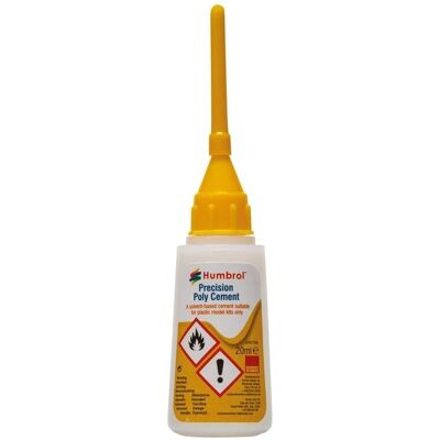 Humbrol Brand Model Glue - 20ml Precision Poly - Model Type Humbrol Brand Model Glue - 20ml Precision Poly - Model Type