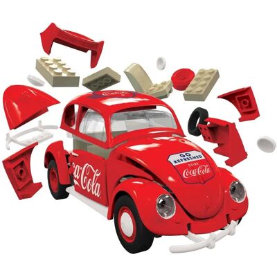 Airfix Modelauto Kit - Coca-Cola VW Kever Blauw - 36 Stuks Airfix Modelauto Kit - Coca-Cola VW Kever Blauw - 36 Stuks
