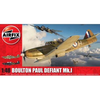 Airfix Boulton Paul Defiant Mk.1 - Vaste-vleugel vliegtuigmodel - Assemblageset 1:48 Airfix Boulton Paul Defiant Mk.1 - Vaste-vleugel vliegtuigmodel - Assemblageset 1:48