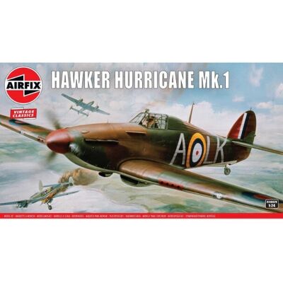 Airfix Model Kit - Hawker Hurricane Mk.I 1:48 - Aircraft Model Airfix Model Kit - Hawker Hurricane Mk.I 1:48 - Aircraft Model