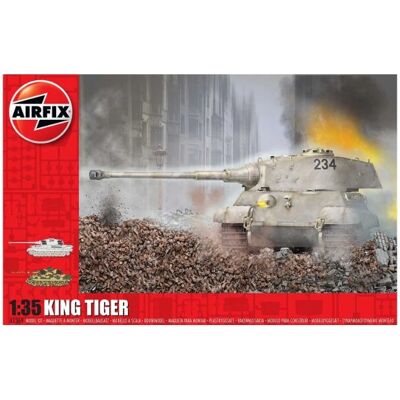 Kit Modèle King Tiger Airfix 1:35 - Publicité Kit Modèle King Tiger Airfix 1:35 - Publicité