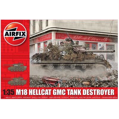 Airfix M-18 Hellcat Panssarivaunutarjous 1:35 - Sotilasmalli Airfix M-18 Hellcat Panssarivaunutarjous 1:35 - Sotilasmalli