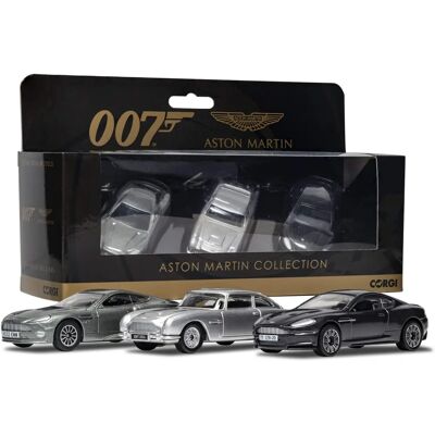 Corgi James Bond 007 3 Auto Aston Martin Sammlung - Blechmodell-Set Corgi James Bond 007 3 Auto Aston Martin Sammlung - Blechmodell-Set