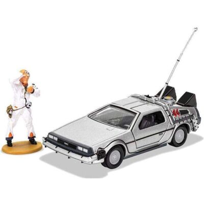 Corgi DeLorean DMC-12 et Doc Brown - Modèle 1:36 Corgi DeLorean DMC-12 et Doc Brown - Modèle 1:36