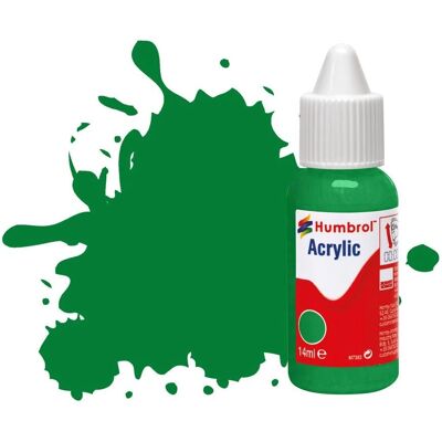 Humbrol Emerald Green - Model Paint - Acrylic - Gloss - 14ml Humbrol Emerald Green - Model Paint - Acrylic - Gloss - 14ml