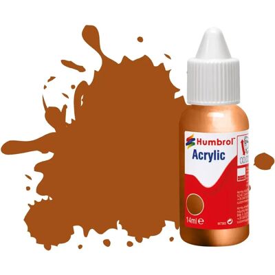 Peinture acrylique Humbrol Cuivre - Métallique - 14ml - Publicité Peinture acrylique Humbrol Cuivre - Métallique - 14ml - Publicité
