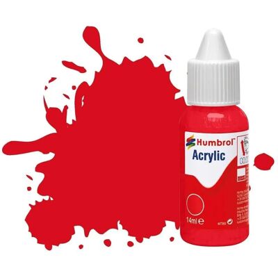 Humbrol Humbrol DB0019 No 19 Red Gloss Acrylic Model Paint Humbrol Humbrol DB0019 No 19 Red Gloss Acrylic Model Paint
