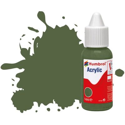 Humbrol 117 US Light Green - Matt - Acrylic model paint Humbrol 117 US Light Green - Matt - Acrylic model paint