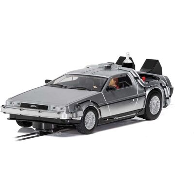 Scalextric DeLorean Paluu tulevaisuuteen Slot Car - 1:32 Scalextric DeLorean Paluu tulevaisuuteen Slot Car - 1:32