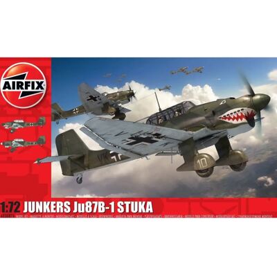 Airfix Junkers Ju87 B-1 Stuka 1:72 Modellkit Airfix Junkers Ju87 B-1 Stuka 1:72 Modellkit
