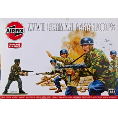 Airfix Tyska fallskärmsjägare WWII 1:32 - Historisk figurset Airfix Tyska fallskärmsjägare WWII 1:32 - Historisk figurset