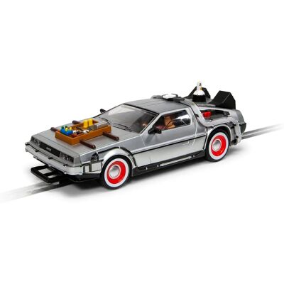 Scalextric DeLorean Time Machine Silber - Slot car - C4307 Scalextric DeLorean Time Machine Silber - Slot car - C4307