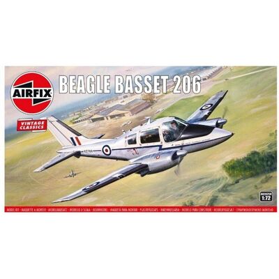 Airfix - Beagle Basset 206 - 1:72 - A02025V - Zestaw modelarski Airfix - Beagle Basset 206 - 1:72 - A02025V - Zestaw modelarski