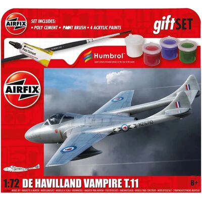 Airfix de Havilland Vampire T.11 Malli - 1:72 Skaala Airfix de Havilland Vampire T.11 Malli - 1:72 Skaala