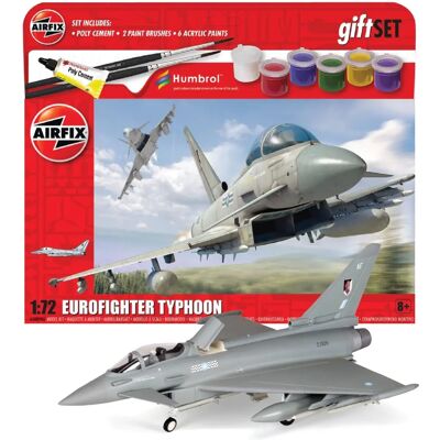Airfix Eurofighter Typhoon 1:72 Modelbouwset - Cadeauset Airfix Eurofighter Typhoon 1:72 Modelbouwset - Cadeauset