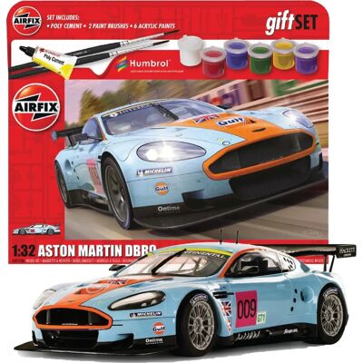 Airfix Aston Martin DBR9 1:32 Modellbausatz - Blau/Orange Airfix Aston Martin DBR9 1:32 Modellbausatz - Blau/Orange