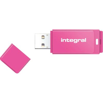 Unidad USB Integral Neon 16GB - USB 2.0 - Rosa Unidad USB Integral Neon 16GB - USB 2.0 - Rosa
