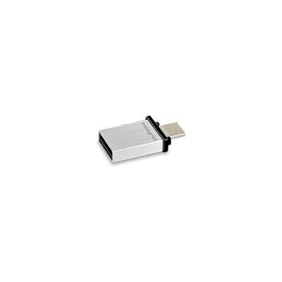 Integral Micro Fusion 16GB USB 2.0 OTG - USB Type-A / Micro-USB - Svart, Silver Integral Micro Fusion 16GB USB 2.0 OTG - USB Type-A / Micro-USB - Svart, Silver