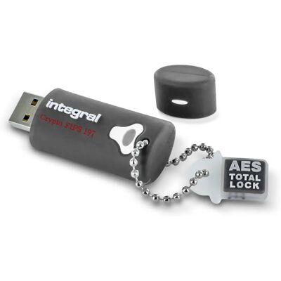 Lecteur USB Crypté Integral 32GB FIPS 197 - Clé USB 3.0 - Publicité Lecteur USB Crypté Integral 32GB FIPS 197 - Clé USB 3.0 - Publicité