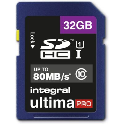 Integral 32GB UltimaPro Tarjeta de memoria - Clase 10 Integral 32GB UltimaPro Tarjeta de memoria - Clase 10