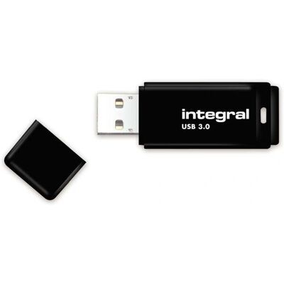 Integral Black 16GB USB 3.0 Flash Drive - USB Type-A Integral Black 16GB USB 3.0 Flash Drive - USB Type-A
