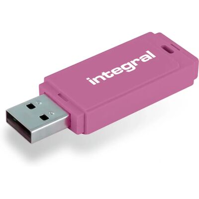 Integral 128GB USB2.0 Drive Neon Pink - USB Flash Laufwerk Integral 128GB USB2.0 Drive Neon Pink - USB Flash Laufwerk