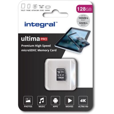 Integral ultimaPRO U3 V30 microSD - microSDXC 128GB Integral ultimaPRO U3 V30 microSD - microSDXC 128GB