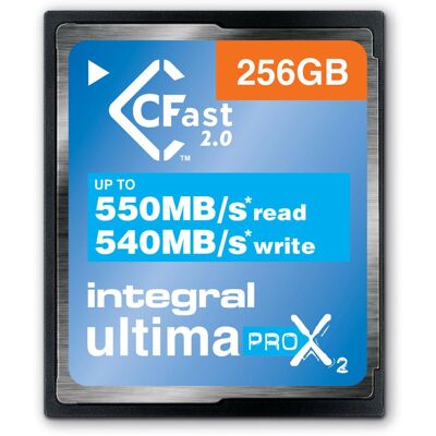 Carte mémoire Integral 256GB CFast 2.0 - Haute Vitesse - Publicité Carte mémoire Integral 256GB CFast 2.0 - Haute Vitesse - Publicité