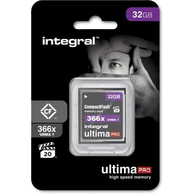 Integral 32 GB CompactFlash UDMA-7 - Speicherkarten Integral 32 GB CompactFlash UDMA-7 - Speicherkarten