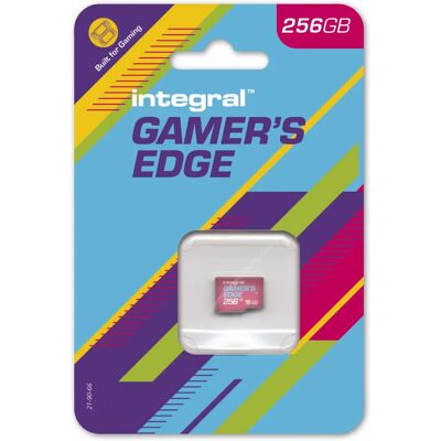 Cartão microSD Gamer's Edge de 256GB para Nintendo Switch - Carregue e salve jogos rapidamente, Armazene jogos, DLC e dados, Construído para Nintendo Switch Cartão microSD Gamer's Edge de 256GB para Nintendo Switch - Carregue e salve jogos rapidamente, Armazene jogos, DLC e dados, Construído para Nintendo Switch