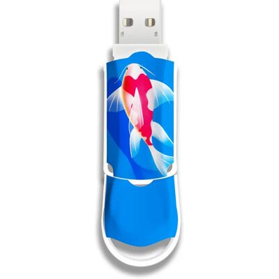 Integral Koi Fish Xpression USB 3.2 Gen 1 Flash Drive - USB flash drive Integral Koi Fish Xpression USB 3.2 Gen 1 Flash Drive - USB flash drive